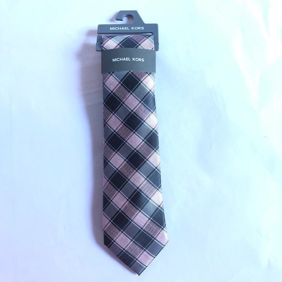Michael Kors Men’s Polyester & Linen Tie - Picture 6 of 6